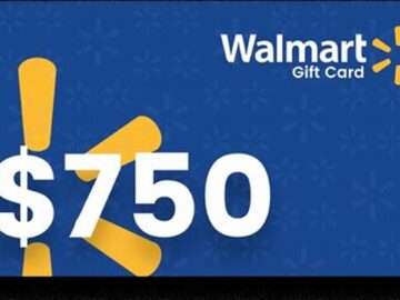 Free 750 Walmart gift